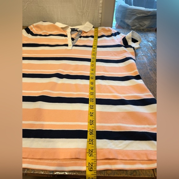 Striped Polo Shirt – Tommy Hilfiger – No Size Tag XXL - Picture 4 of 8